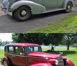 Restored and plated body trim, bumpers, headlight rings, wheels, etc. at Spacecoast Plating. (before & after)