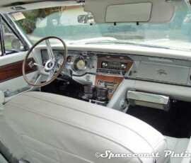 1964 Buick Riviera interior dashboard and steering wheel featuring Spacecoast plating's signature metal restoration and chrome plating.