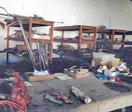 Receiving automotive parts for restoration and plating.